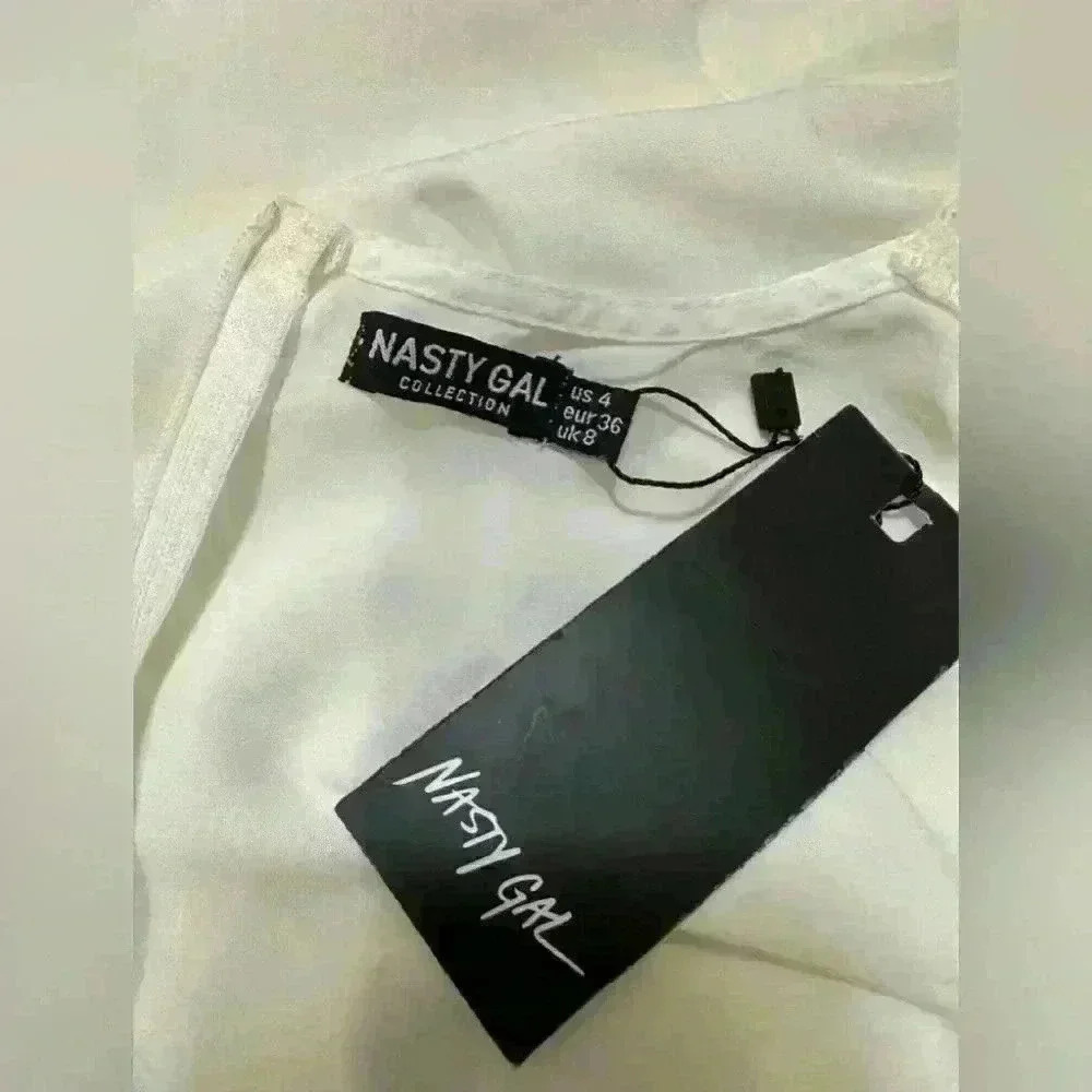 NWT Nasty Gal Strings Attached Maxi Dress - Picture 10 of 16